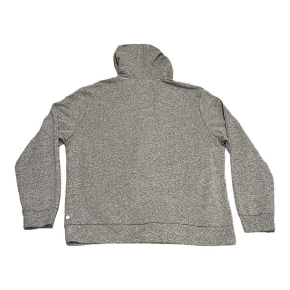 New Z by Zella On Time Terry Zip Hoodie in Gray Size XXLarge - Picture 2 of 4